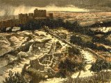 Restoration of Calvary as seen from the walls of the Gate of Judgement, from The Life of Jesus Christ by J.J.Tissot, 1899